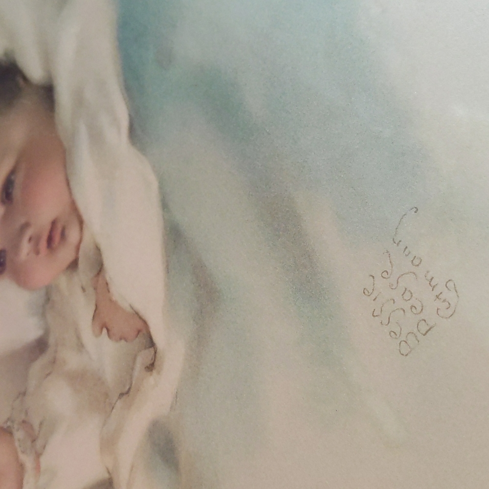 Antique Bessie Pease Gutmann "Awakening" - Picture 2 of 8